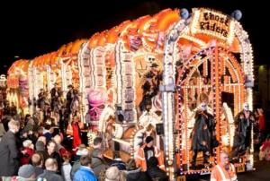 Somerset Carnival Float in Glastonbury