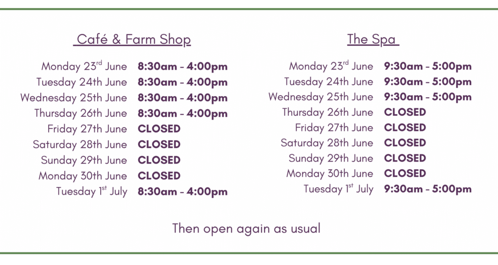 Glastonbury Festival Opening Hours