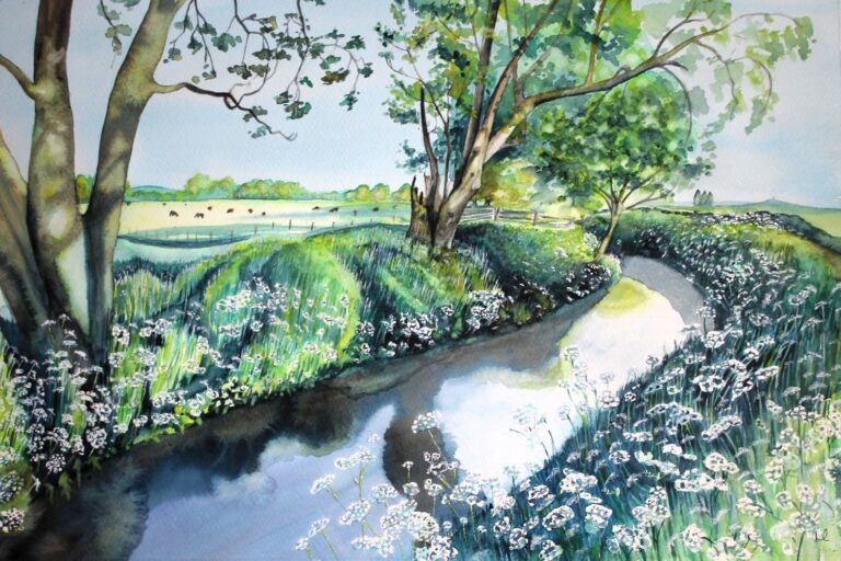 Beltane middlewick painting