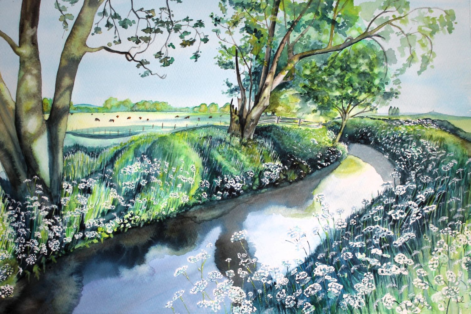 Beltane middlewick painting